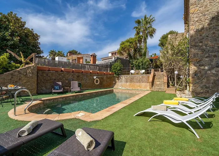 Castillo Xirau Piscina Privada Vistas Mar Aire Acondicionado Villa